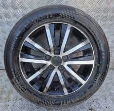 17" VW TRANSPORTER CARAVELLE GENUINE ALLOY  WHEEL 235 55 17 xl DAVANTI TYRE 