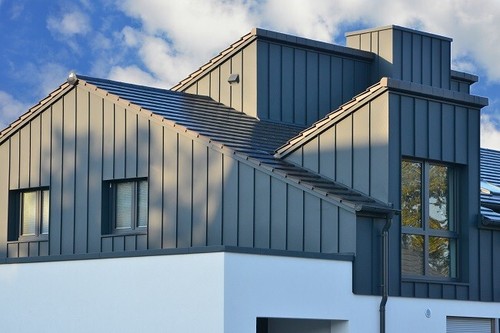 Standing seam roofing tile - roofing, ,
