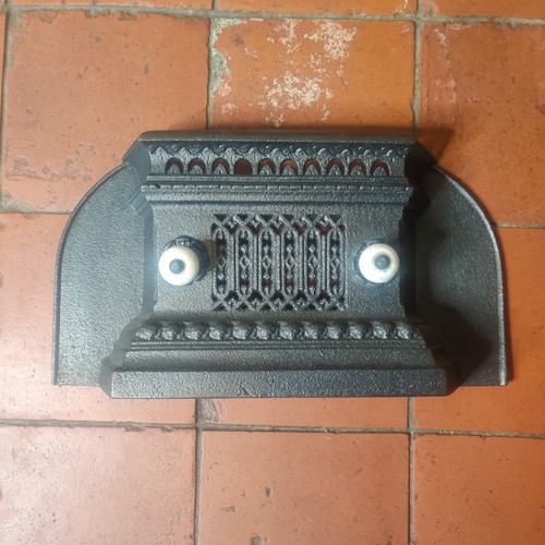 Cast iron fire fender - cast,