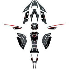 Kit Full Stickers 3D