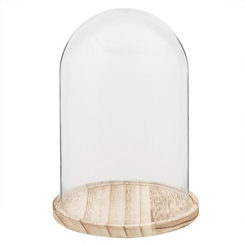 Glass cloche belljar light - glass,