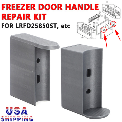 Freezer door handle repair - us,