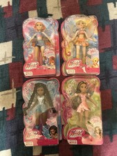 Set Of 4 Playmates Winx Club 2025 Fairy Dolls Flora, Stella, Bloom, & Aisha NIB