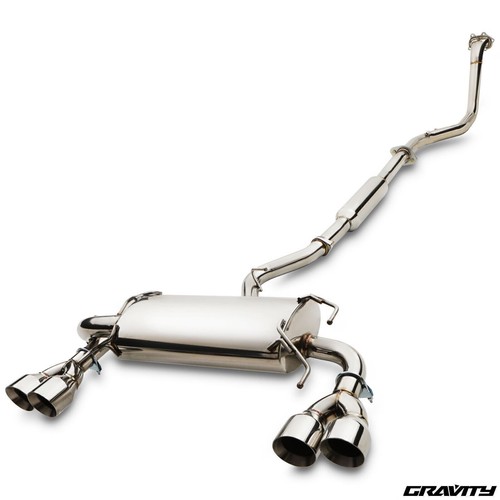 Stainless turbo back - stainless,