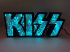 KISS light box, v3, Litho, with LED colored lights and built in Sound Sensor