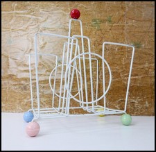 Vintage Atomic Magazine Rack