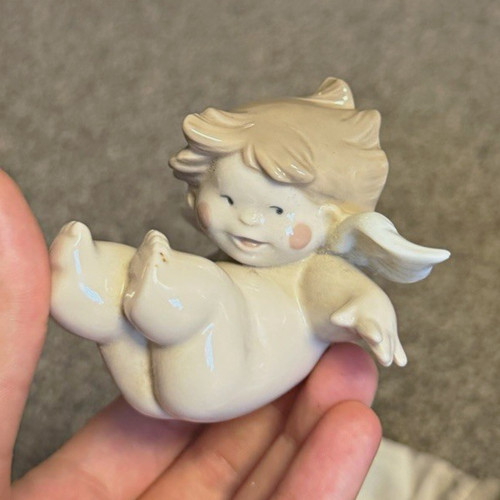 Nao porcelain cherub angel - nao,