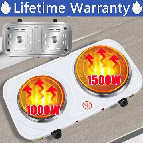 New double electric hot plate - new,
