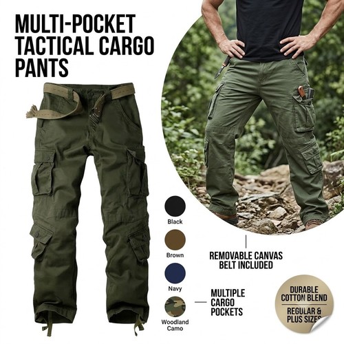 Mens army cargo - cargo, combat