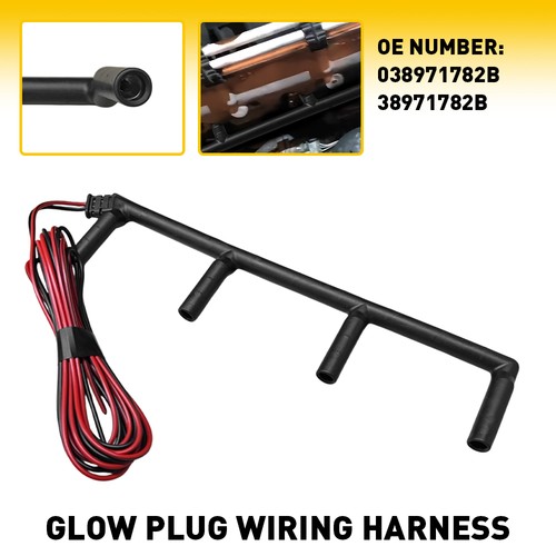 Glow plug rail bridge wiring - glow,