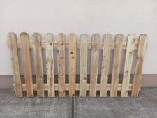 1.8m x 0.9m Pressure Treated Heavy Duty Picket Fence Panel