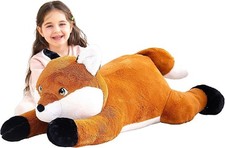 IKASA Large Fox Stuffed Animal Plush Toys 78cm Soft Toy Giant Cute Huge Big Size