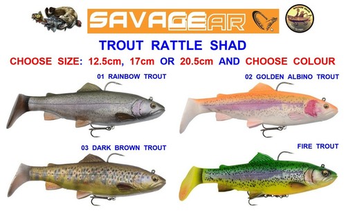 Savage gear trout rattle - 3d,
