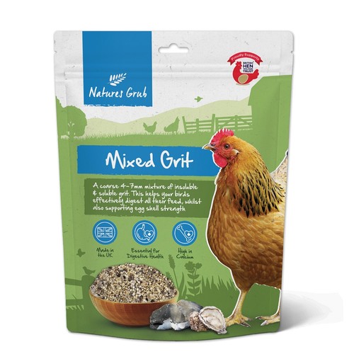 Natures grub mixed grit - natures,