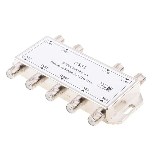 Waterproof 8x1 diseqc - waterproof, switch