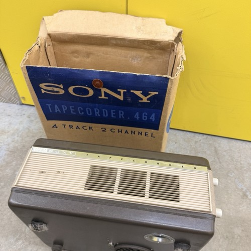 Vintage sony tapecorder 464 - vintage, 4