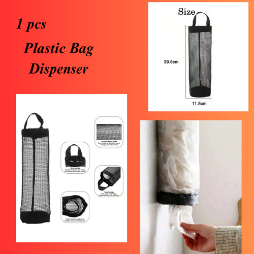 Plastic bag dispenser - plastic,