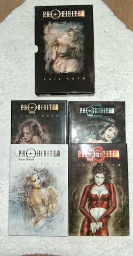 Prohibited luis royo box - prohibited,