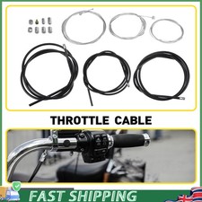 6Pcs Motorcycle Scooter Clutch + Brake +Throttle Line Cables Harness Universal