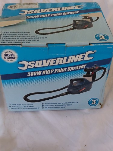 Silverline 500w hvlp paint - hvlp,