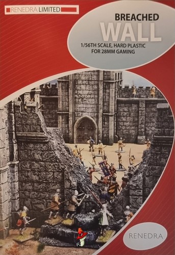 Renedra breached castle wall - castle,