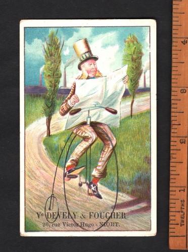 Victorian cycling penny - cycling,