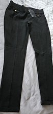 Zara black Leggings  button