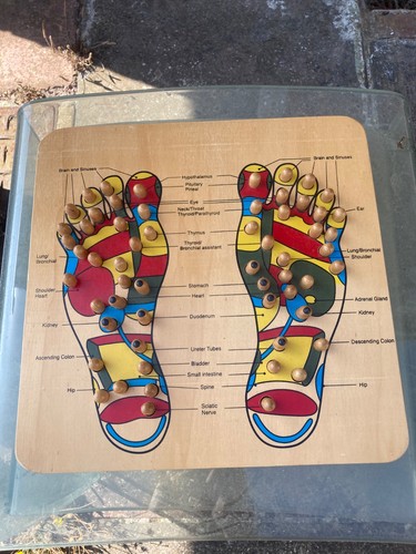 Wooden foot massage - wooden,