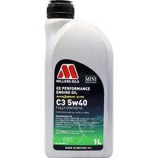 Millers Oils EE Performance C3 5w-40 5w40 Fully Synthetic Engine Oil 1 Litre 1L