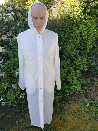 Semi transparent white - semi, pvc