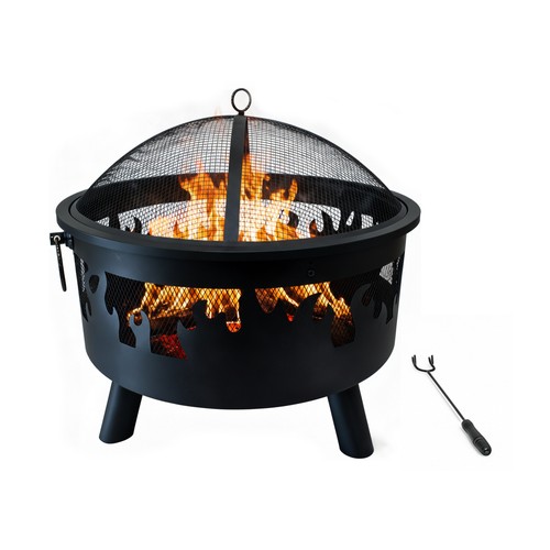 Fire bowl barrel - fire,