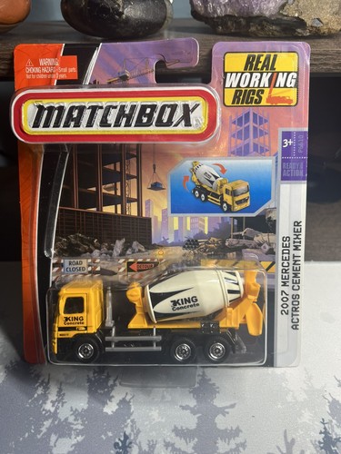 Matchbox 2007 mercedes actros - matchbox,