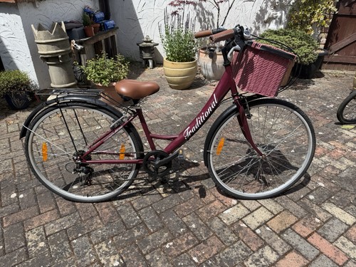 Ladies bicycle with - ladies,