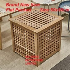 Brand New Ikea HOL Acacia Side