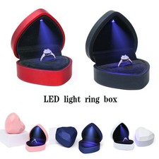 Heart Shaped Ring Gift Box