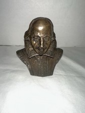 Vintage Marcus Replicas England William Shakespeare Bust Signed 1990