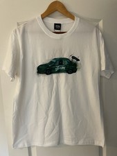 Stussy Men's White Racing Car