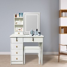 Dressing table with - table, drawers