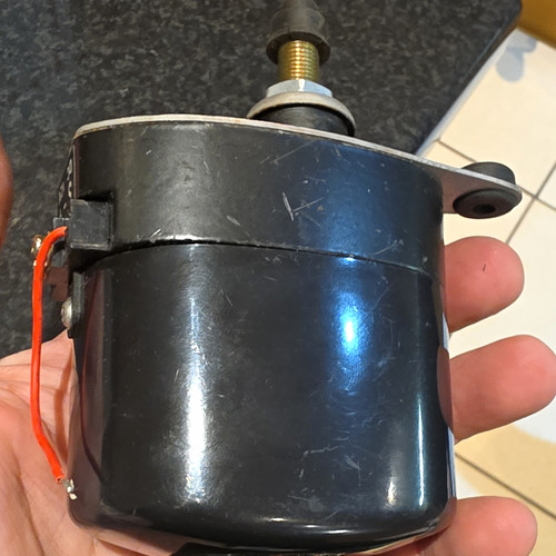 Vintage windscreen wiper - windscreen, motor