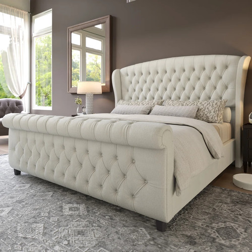 New tulip winged sleigh - tulip, plush
