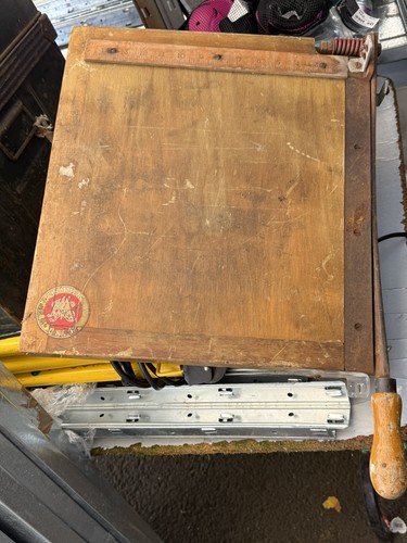 Vintage bme wooden desk - bme,