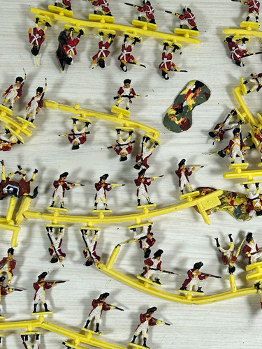 Painted plastic british - painted,
