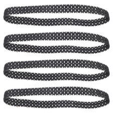 4Pcs Replacement Diy Track Rubber Tank Tracks Replacement Tracks For Tank