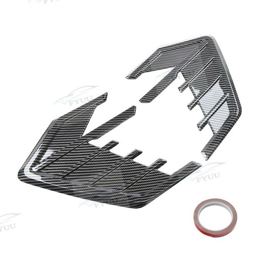 Carbon fiber look side wing - side,