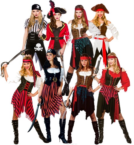 Womens pirate fancy - pirate, dress