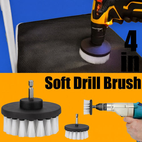 Soft drill brush cleaning - brush,