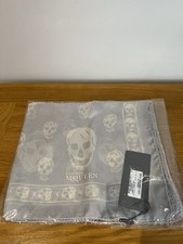 Alexander McQueen Silk Skull
