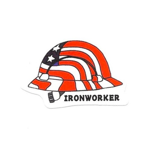 American flag ironworker hard - flag,