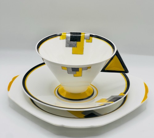 Shelley fine bone china trio - fine,