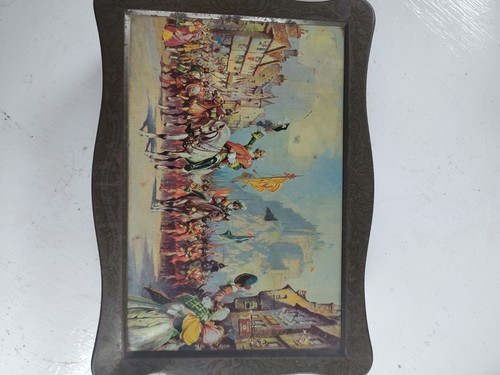 Antique vintage biscuit tins - vintage,